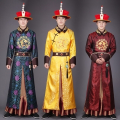 清朝古装 四爷阿哥龙袍男 步步惊心皇帝装 舞台演出影视服装戏服